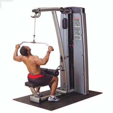Body Solid Pro Dual Line Lat Pull Down and Midrow Machine (DLATSF) 